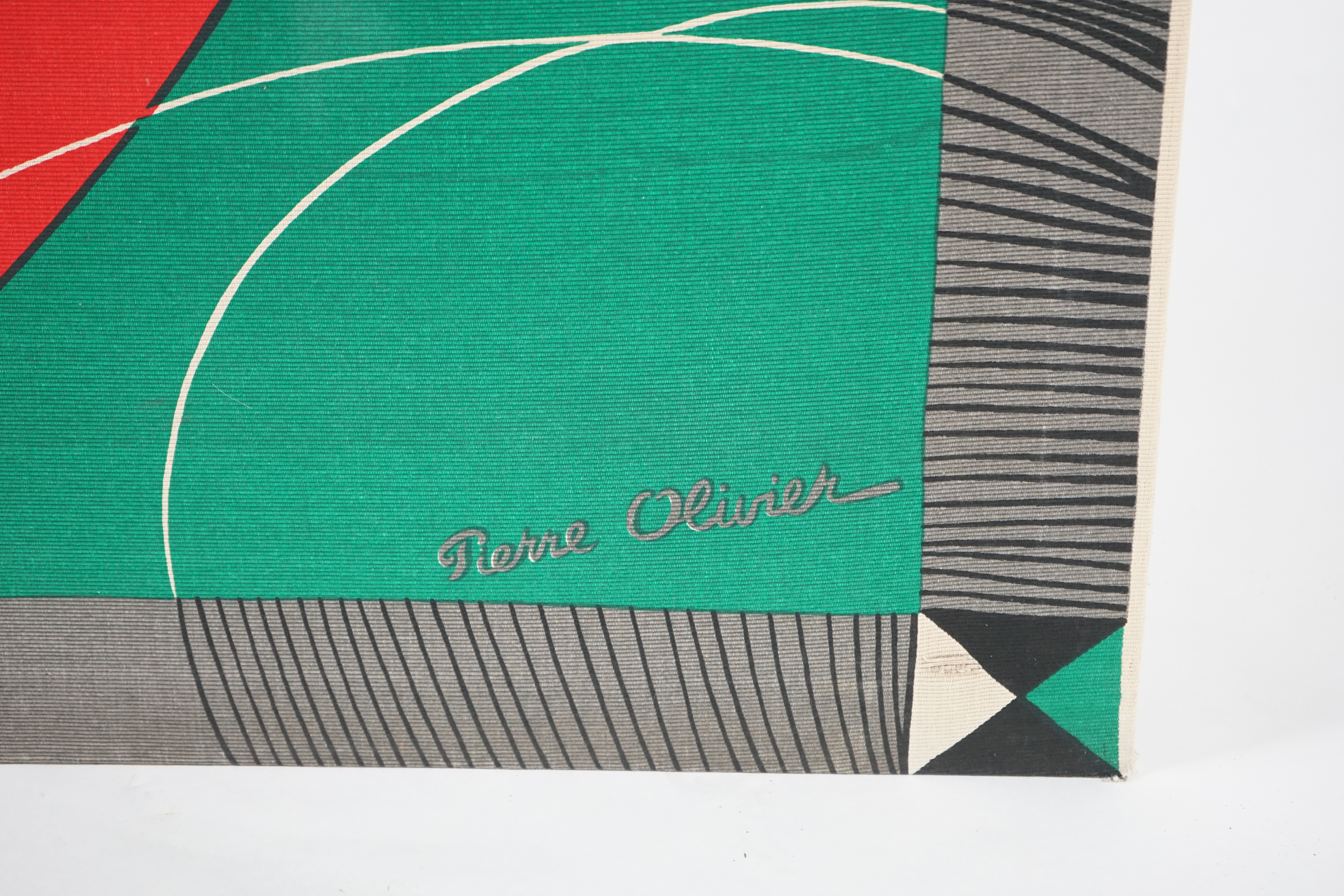 Pierre Olivier, Dandy skater, machined tapestry, 181 x 131cm
